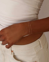 Enamel Double Strand Bracelet