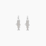 Pesce Silver Studs