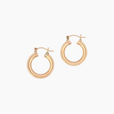 Gold Filled Tube Hoops