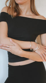 Carmella Bangles: Set of 2