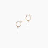 Gold Filled Alina Pearl Hoops