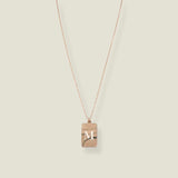Initial Necklace: Classic Font