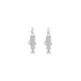 Pesce Silver Studs