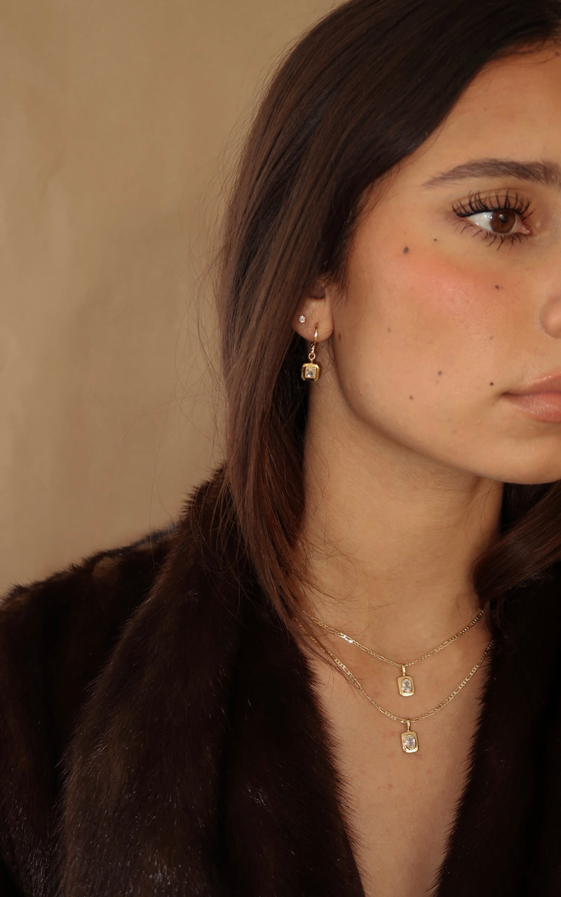 Bardot Earrings-Diamond