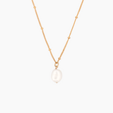 Dotted Pearl Necklace