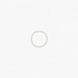 Dune Stretch Ring Silver - extra small