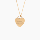Heart Engraved Necklace