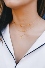 Mini Crescent Moon Necklace
